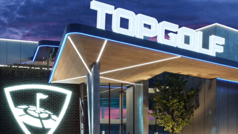 TopGolf diseñado cuatro arquitectos